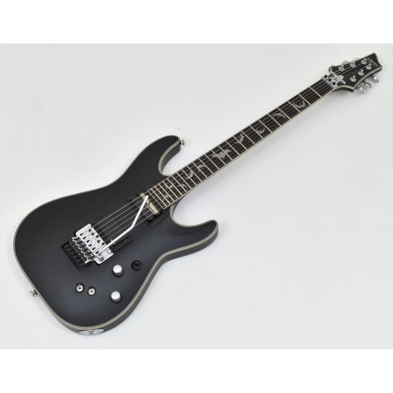 流行 Schecter Black Satin Guitar Electric S FR Platinum-6 Damien ギター