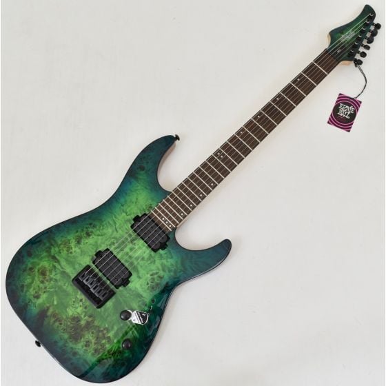 Schecter CR-6 Aqua burst guitar B-Stock 1073 sku number SCHECTER848.B1073