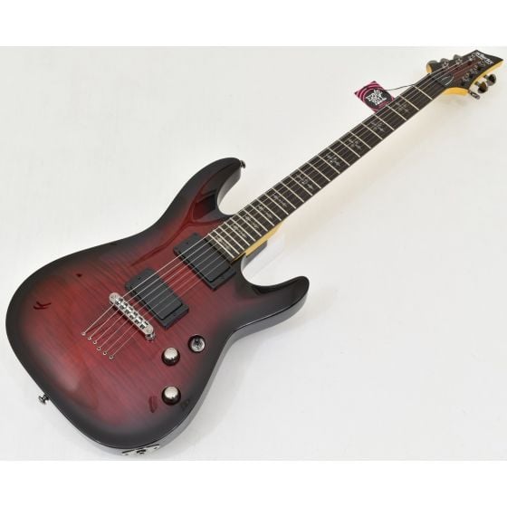 Schecter Demon-6 Crimson Red Burst Guitar B Stock 2661 sku number SCHECTER3680.B2661