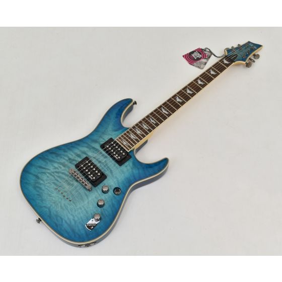 Schecter Omen Extreme-6 Guitar Ocean Blue Burst B-Stock 0085 sku number SCHECTER2015.B 0085