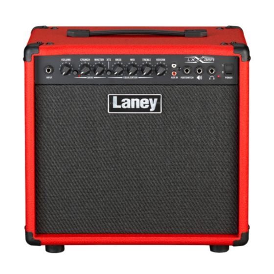 LANEY LX35R-RED 35W GTR COMBO 2CH With Reverb sku number LX35R-RED