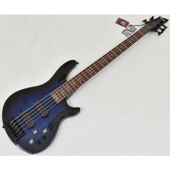 Schecter Omen Elite-5 Bass See Thru Blue Burst B-stock 3689 sku number SCHECTER2623.B3689