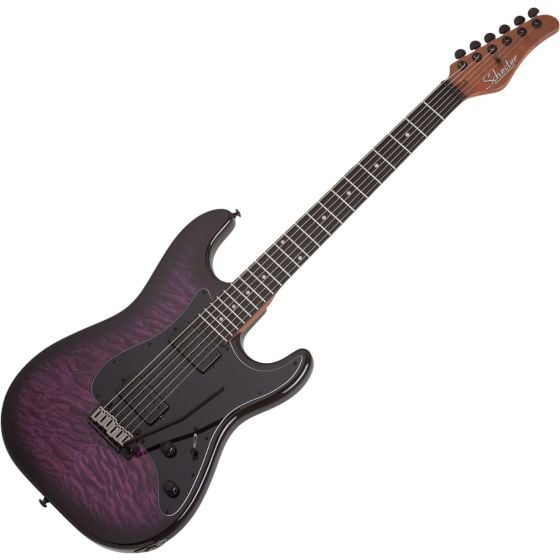 Schecter Traditional Pro Guitar Transparent Purple Burst sku number SCHECTER865