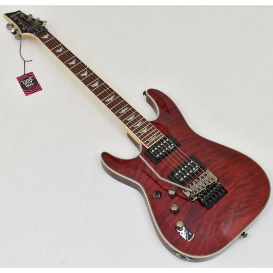 Schecter Omen Extreme-6 FR Lefty Guitar Black Cherry B-Stock 3984 sku number SCHECTER2010.B3984