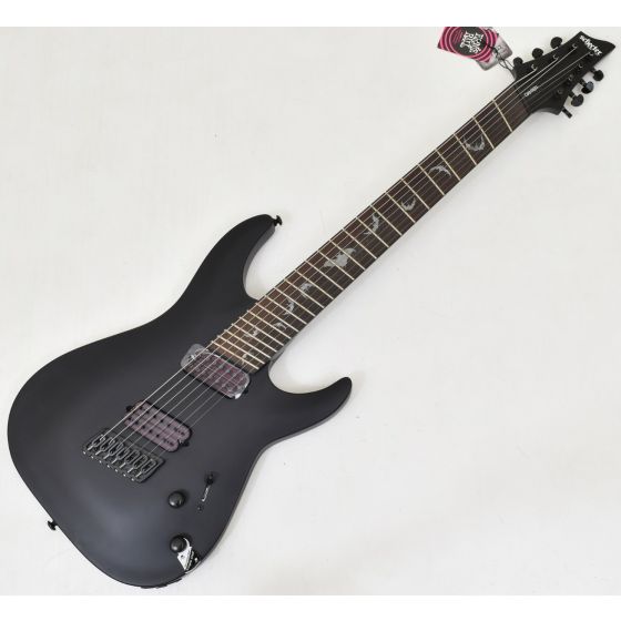 Schecter Damien-7 Multiscale Guitar Satin Black B-Stock 0400 sku number SCHECTER2476.B0400