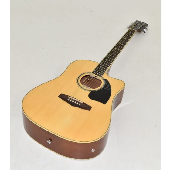 Ibanez PF15ECEWC-NT PF Series Acoustic Guitar in Natural High Gloss Finish 2147 sku number PF15ECEWCNT.B 2147