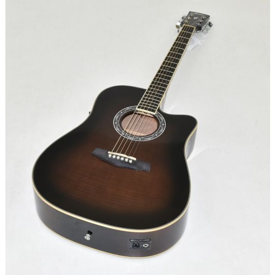 Ibanez PF28ECEDVS PF Series Acoustic Guitar in Dark Violin Sunburst 0006 sku number PF28ECEDVS.B 0006