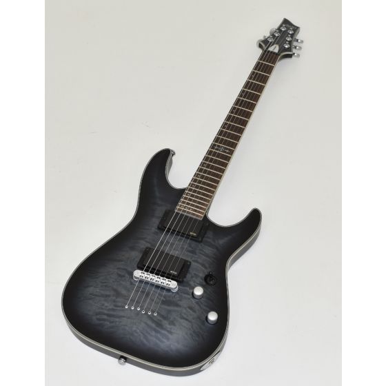 Schecter C-1 Platinum Guitar See Through Black Satin B-Stock 0244 sku number SCHECTER704.B0244