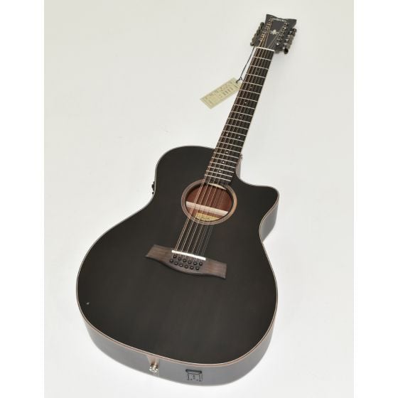 Schecter Orleans Studio-12 Acoustic Guitar Satin See-Thru Black B-Stock 3915 sku number SCHECTER3714.B 3915
