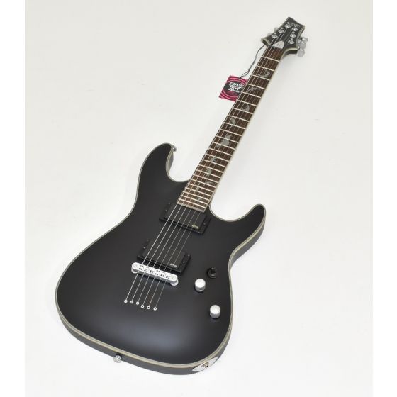 Schecter Damien Platinum-6 Guitar Satin Black B-Stock 1555 sku number SCHECTER1181.B 1555