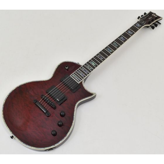 ESP LTD EC-1000 STBC EMG Guitar See Thru Black Cherry B-Stock 0335 sku number LEC1000STBC.B0335