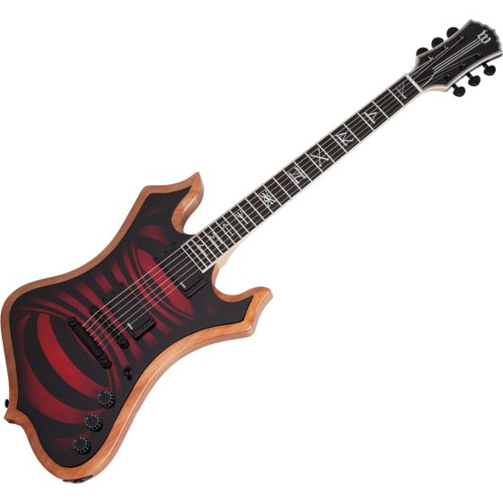 Wylde Audio Nomad RedRum Electric Guitar sku number SCHECTER4536