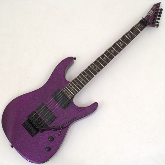 ESP LTD KH-602 Kirk Hammet Guitar Purple Sparkle B-Stock 0583 sku number LKH602PSP-B0583
