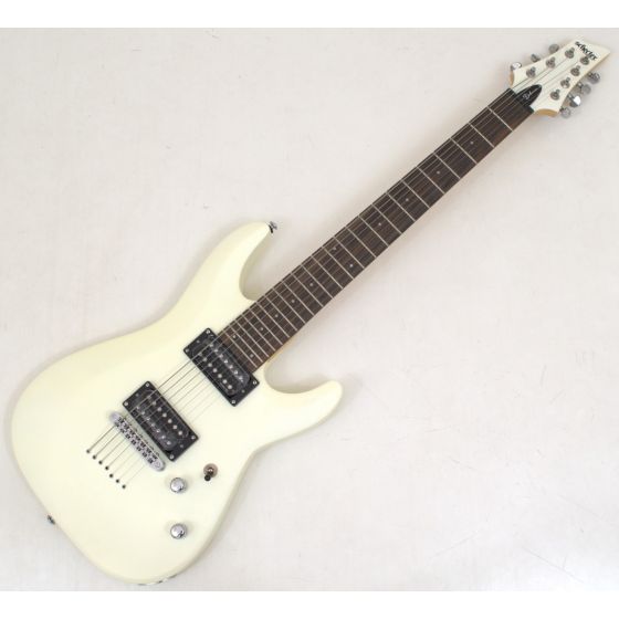 Schecter C-7 Deluxe Guitar Satin White B-Stock sku number SCHECTER438-B0770