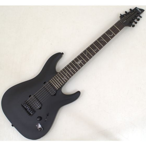 Schecter Damien-7 Guitar Satin Black B-Stock 0615 sku number SCHECTER2472-B0615