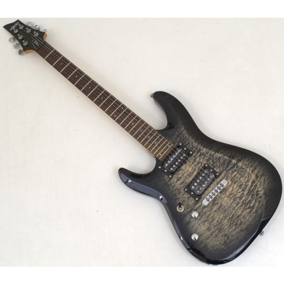 Schecter C-6 Plus Lefty Guitar Charcoal Burst B-Stock 0400