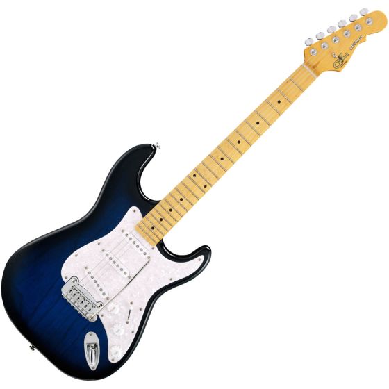 G&L Tribute Legacy Guitar in Blueburst Maple sku number TI-LGY-BLB-MP