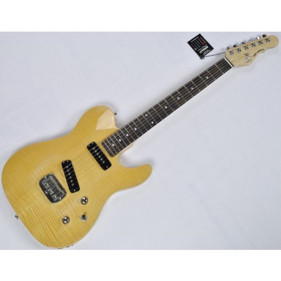 G&L Tribute ASAT Special Deluxe Flamed Maple Top Guitar in Natural sku number TI-ASATD-FM-NAT