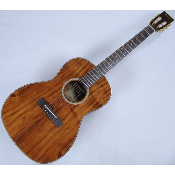 Takamine EF407 Legacy Series Acoustic Guitar in Gloss Natural Finish sku number TAKEF407