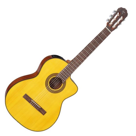 Takamine GC3CE-NAT G-Series Acoustic Electric Classical Guitar in Natural Finish sku number TAKGC3CENAT