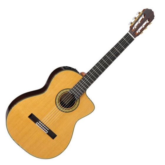 Takamine TH5C Classical Acoustic Electric Guitar in Natural Gloss Finish sku number TAKTH5C