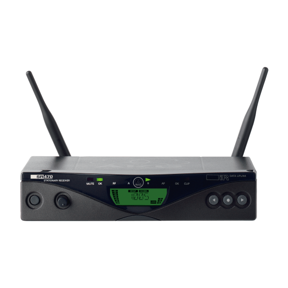 AKG SR470 BD8 Professional Wireless Stationary Receiver sku number 3300H00160