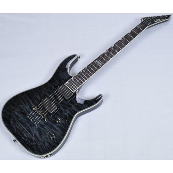 ESP LTD Deluxe MH-1001NT Electric Guitar in See Thru Black B-Stock sku number LMH1001NTSTBLK.B