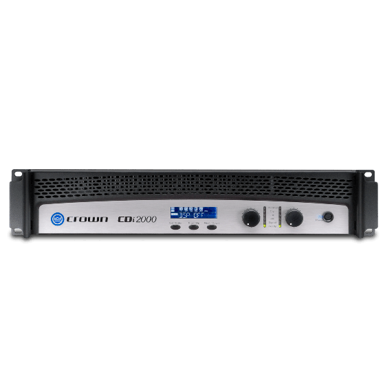 Crown Audio CDi 2000 Two Channel 800W Power Amplifier sku number NCDI2000