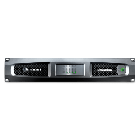Crown Audio DCi 4|300N Four-channel 300W @ 4Ω Power Amplifier with BLU Link 70V/100V sku number GDCI4X300N-U-US