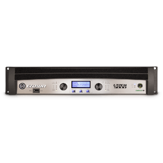 Crown Audio I-Tech 5000HD Two-channel 2500W Power Amplifier sku number GIT5000HD-U-US