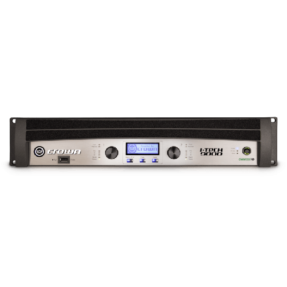 Crown Audio I-Tech 9000HD Two-channel 3500W Power Amplifier sku number GIT9000HD-U-US