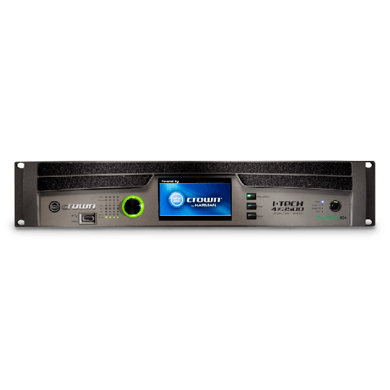 Crown Audio I-Tech 4x3500HD Four-channel 4000W Power Amplifier sku number G4X3500HDS-U-US