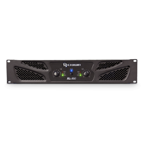 Crown Audio XLi 800 Two-channel 300W Power Amplifier sku number NXLI800-0-US