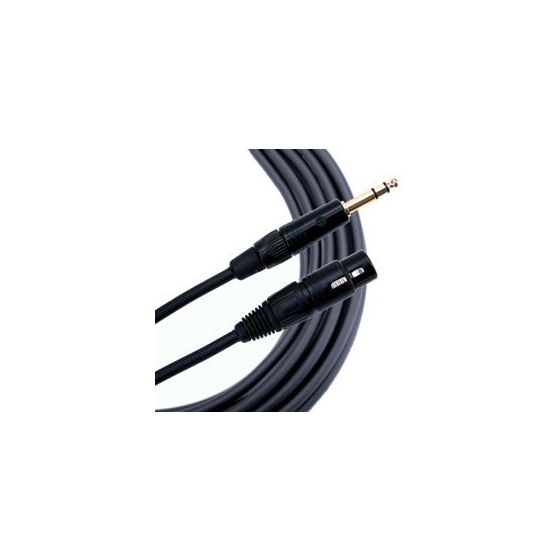 Mogami Gold TRS-XLRF Cable 6 ft. sku number GOLD-TRSXLRF-06