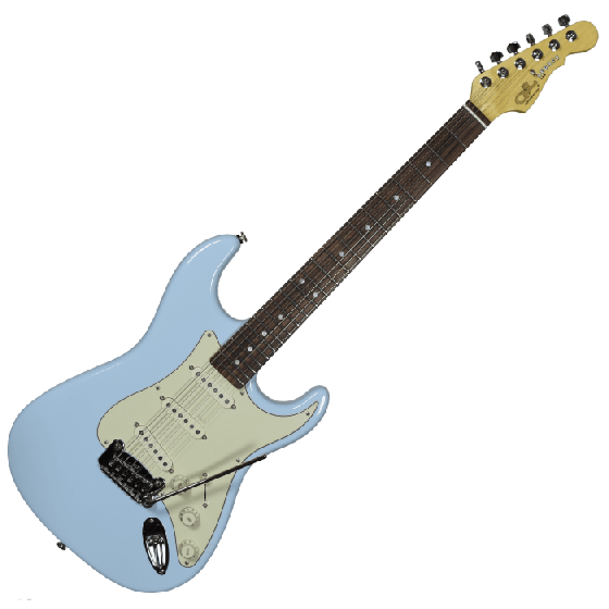 G&L legacy usa custom made guitar in sonic blue sku number 111512