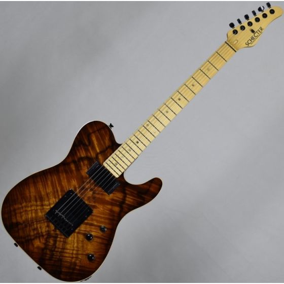 Schecter PT Koa Top Vintage Burst USA Custom Shop Electric Guitar sku number SCHECTERUPTKVB