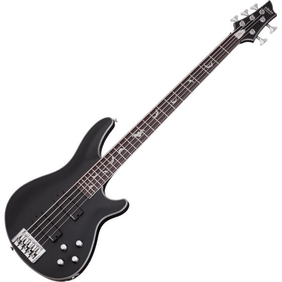 Schecter Damien Platinum-5 Electric Bass Satin Black sku number SCHECTER1201