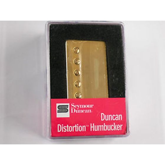 Seymour Duncan Humbucker SH-6N Duncan Distortion Neck Pickup Gold Cover sku number 11102-25-Gc