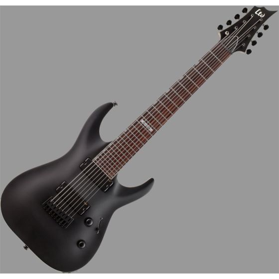 ESP LTD H-338 Guitar in Black Satin Finish sku number LH338BLKS