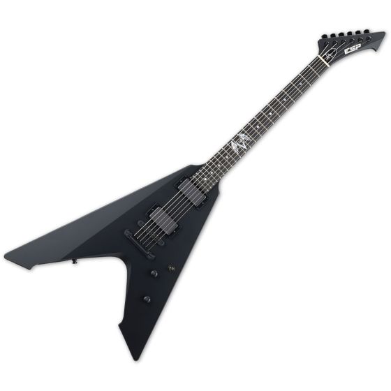 ESP James Hetfield Vulture in Black Satin sku number EVULTUREBLKS