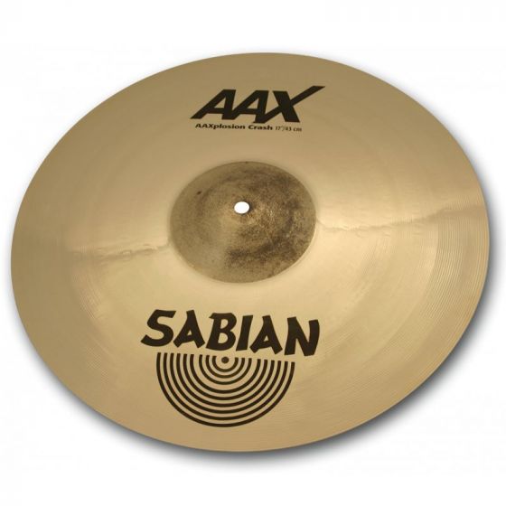 Sabian 17" AAX X-Plosion Crash Brilliant Finish sku number 21787XB