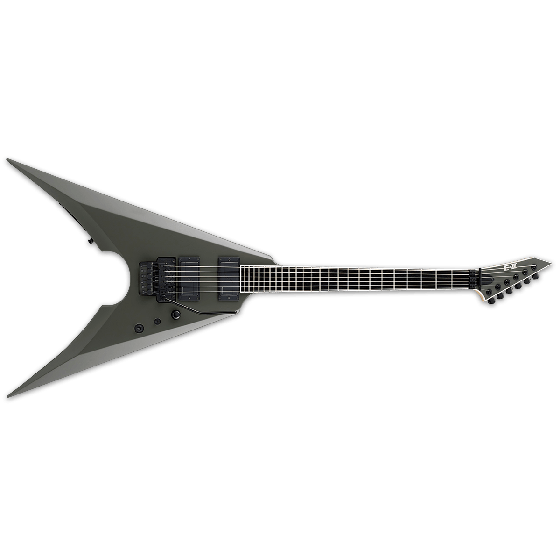 ESP E-II MK-I Mille Petrozza Electric Guitar in Military Green Satin sku number EIIMKIMGS