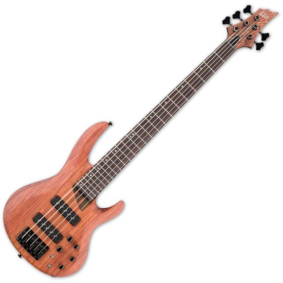 ESP LTD B-1005SE Bubinga Top Electric Bass in Natural Satin sku number LB1005SEBNS