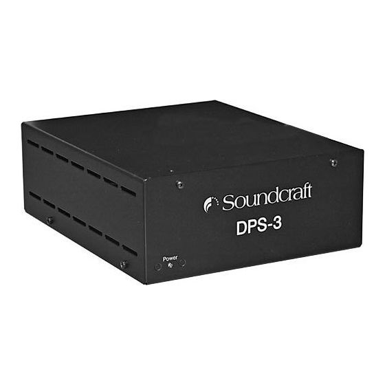 Soundcraft DPS3 Power Supply for GB Series Consoles sku number RW8031