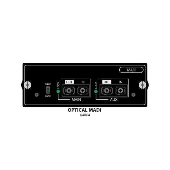 Soundcraft Optical MADI Card - Cat5 Dual port MADI sku number A520.005000SP