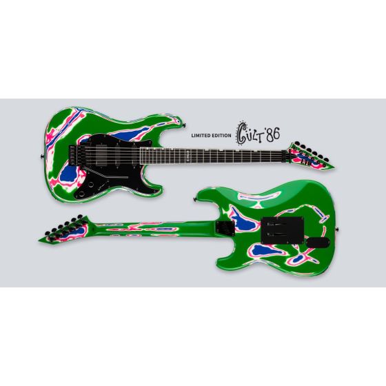 ESP LTD Cult 86 Living Color Guitar in Swirl Finish sku number LCULT86