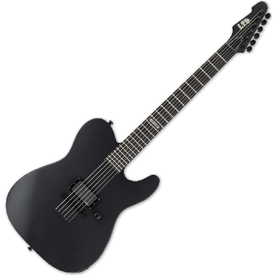 ESP LTD AA-600 Alan Ashby Electric Guitar in Black Satin B-Stock sku number LAA600BLKS.B