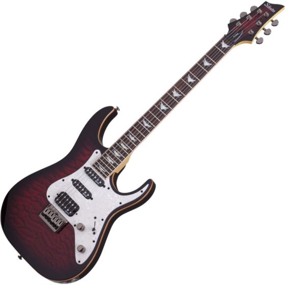 Schecter Banshee-6 Extreme Electric Guitar in Black Cherry Burst Finish sku number SCHECTER1991