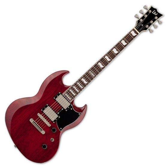 ESP LTD Viper-256 Guitar in See-Thru Black Cherry Finish sku number LVIPER256STBC