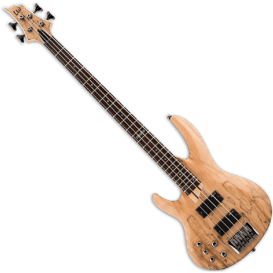 ESP LTD B-204SM Left Handed Bass Guitar in Natural Stain Finish sku number LB204SMNSLH